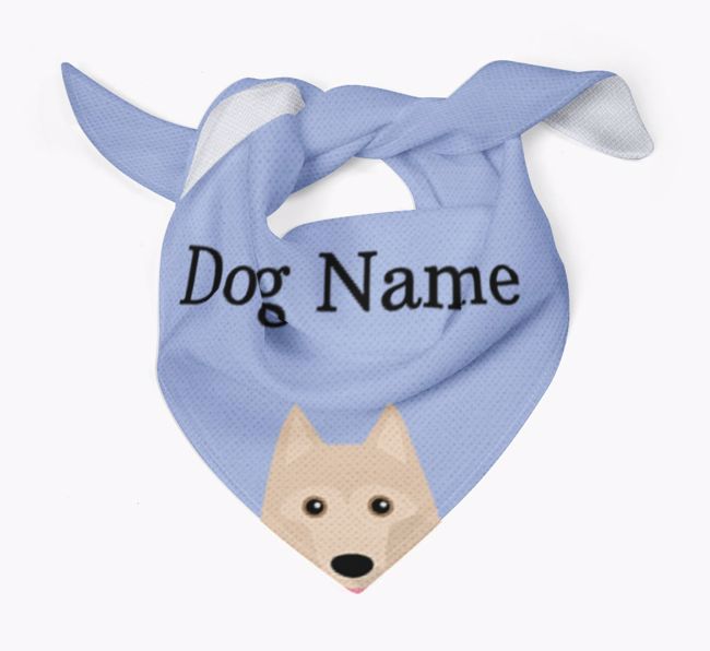 Personalized Dog Bandana with Peeking Yappicons for {dogsName}